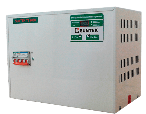 Стабилизатор напряжения Suntek ТТ 8000 ВА Стабилизатор напряжения Suntek ТТ 8000 ВА